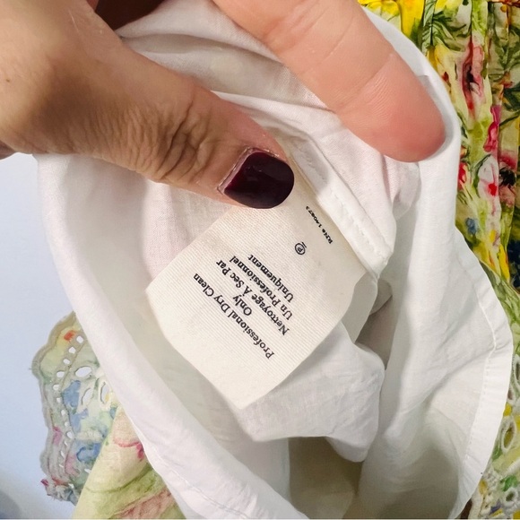 LoveShackFancy Floral Yellow and Pink Dress - S - Picture 12 of 12